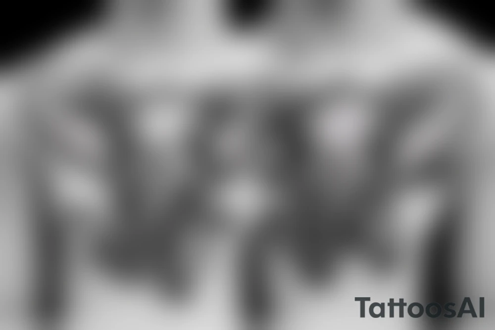 Little Elephant with guns tattoo idea