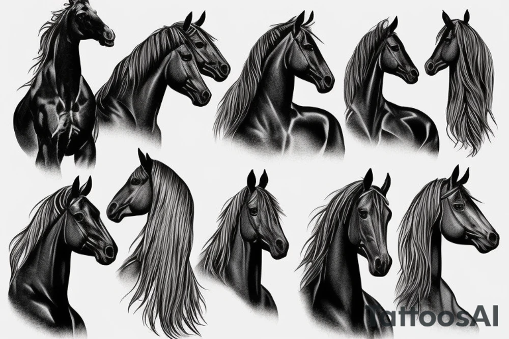 Horse tattoo idea