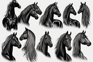 Horse tattoo idea