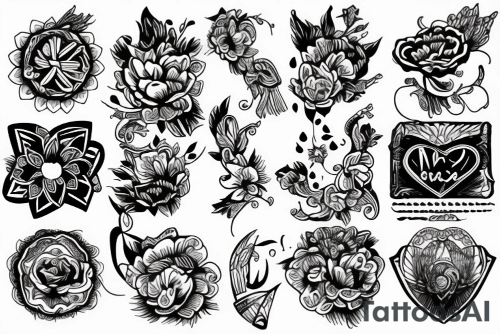 mini tatoo tattoo idea