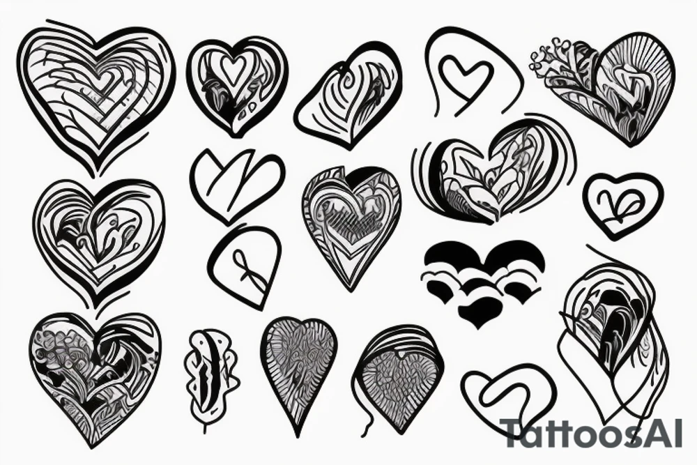 heart tattoo idea