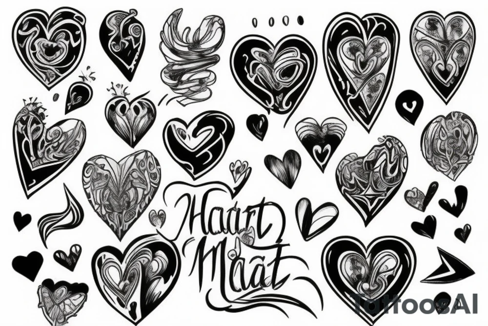 heart tattoo idea