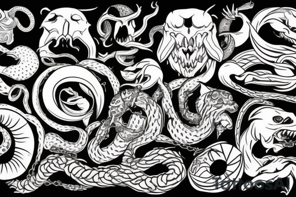 Ouroboros tattoo idea