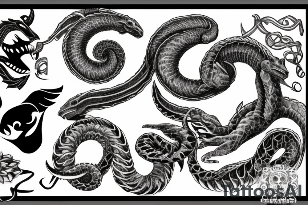 Ouroboros tattoo idea