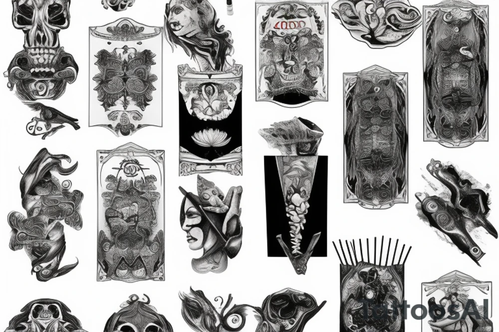 pack of Viceroy cigarettes tattoo idea