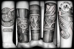 cigarettes tattoo idea