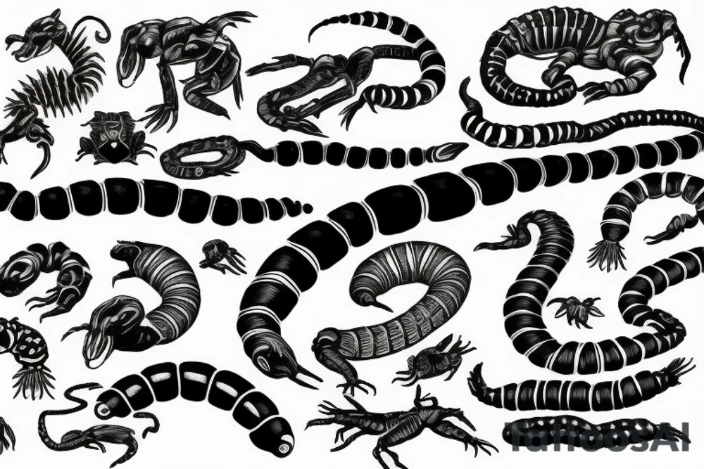 centipede tattoo idea