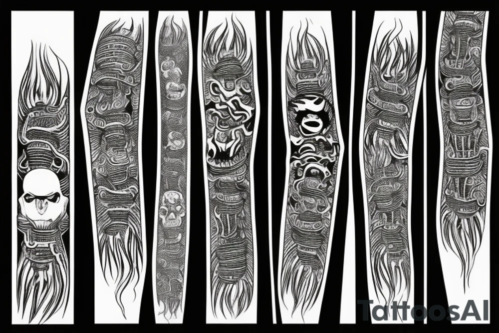 centipede tattoo idea