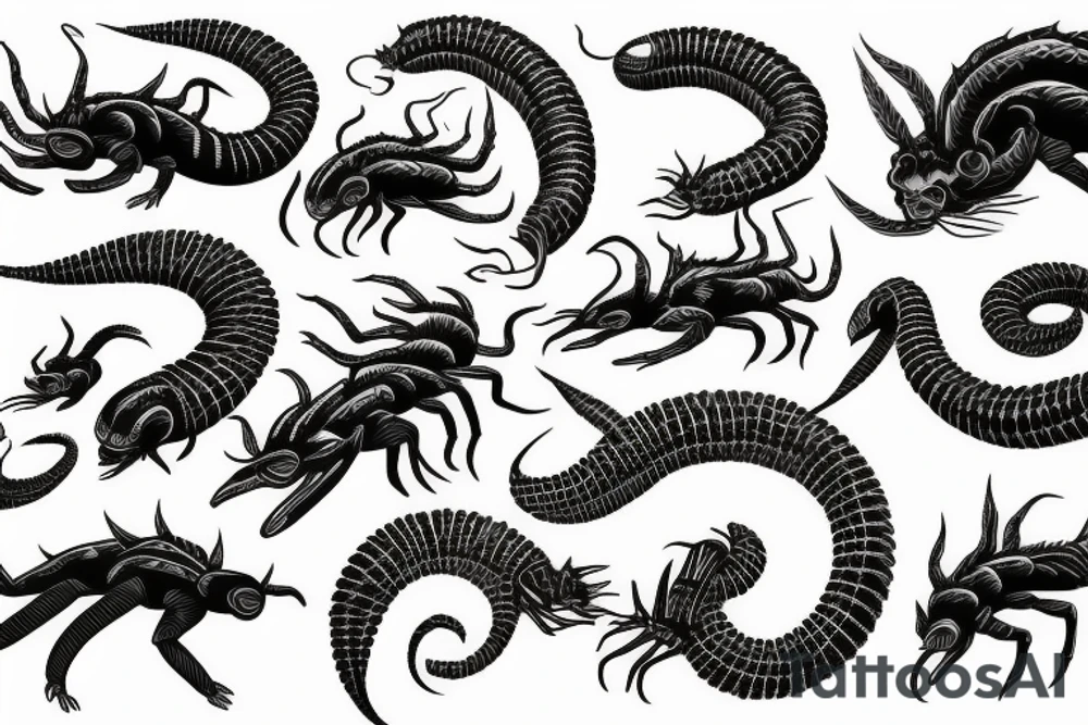 centipede tattoo idea