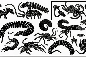 centipede tattoo idea