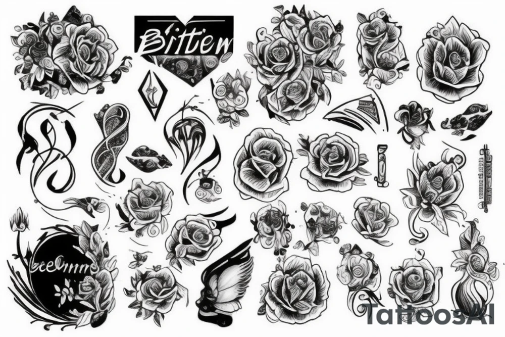 Улетающее время tattoo idea