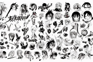 anime tattoo idea