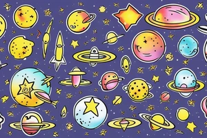 space tattoo idea