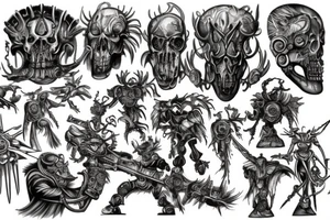 warhammer tattoo idea
