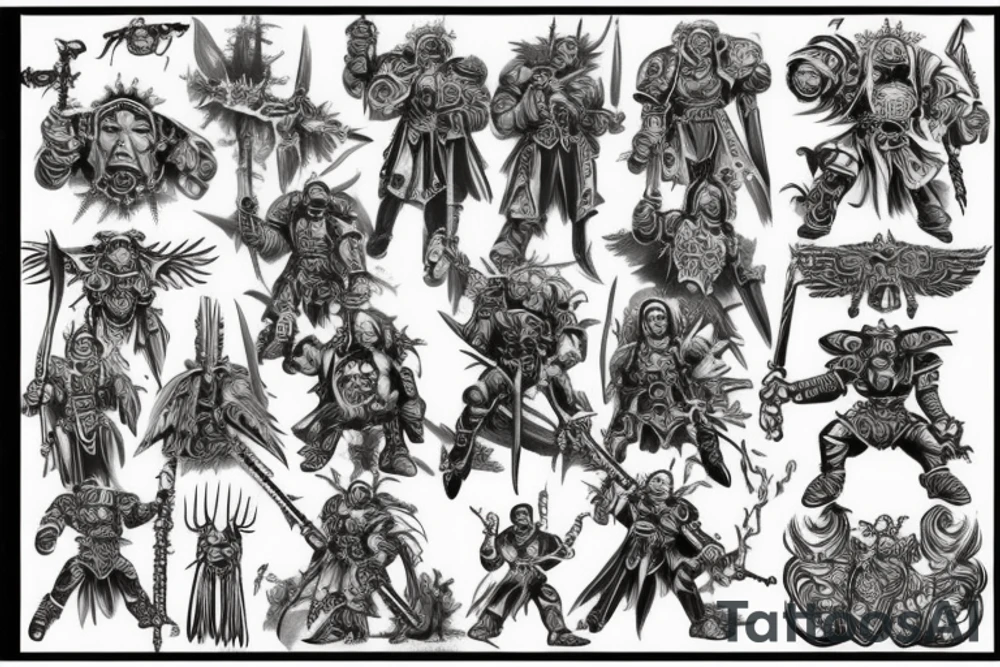warhammer tattoo idea