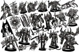 warhammer tattoo idea