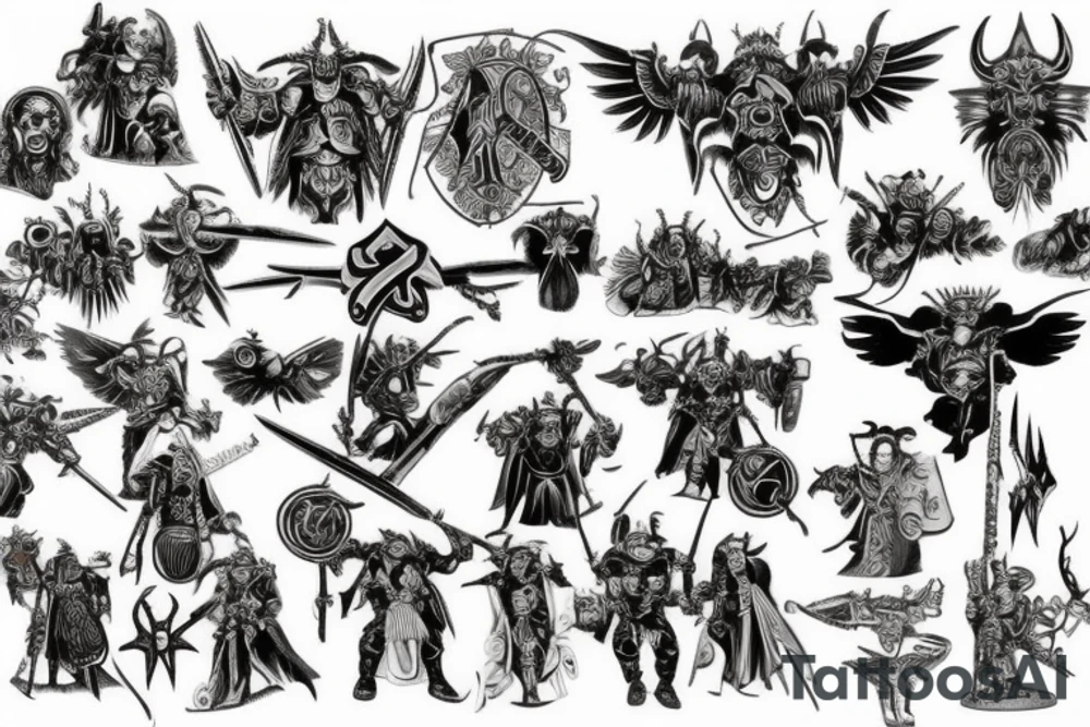 warhammer tattoo idea