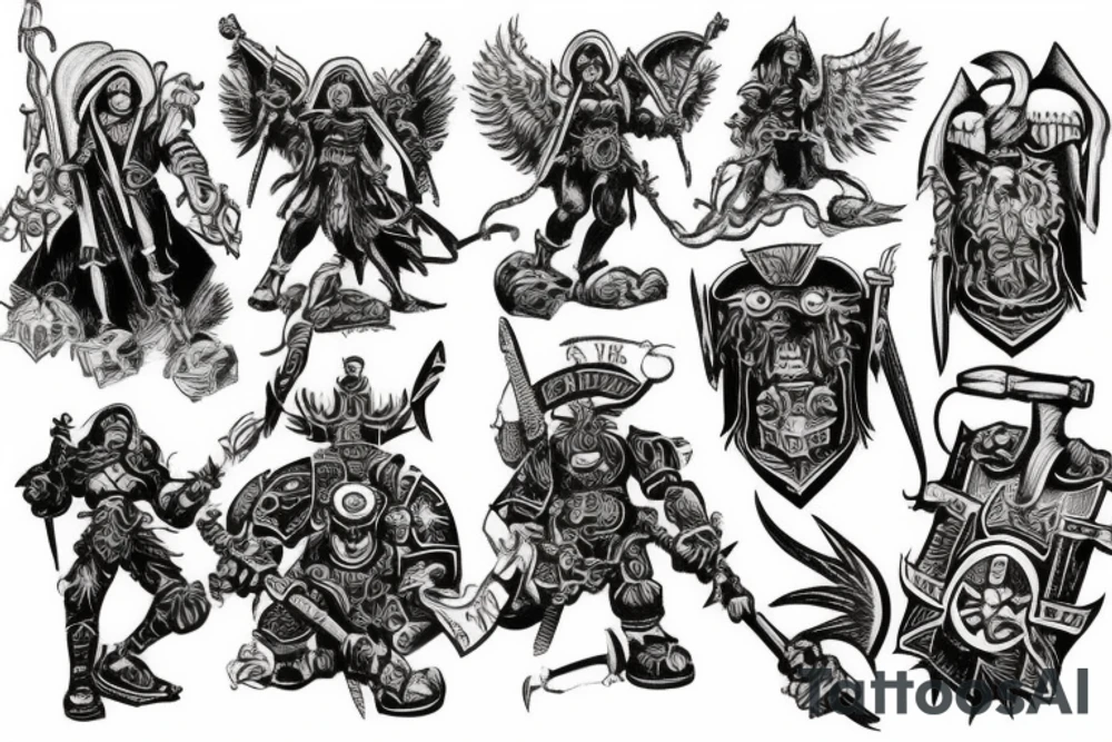 warhammer tattoo idea