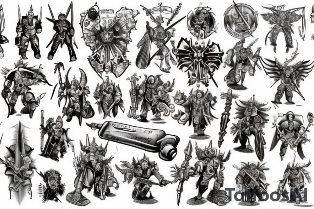 warhammer tattoo idea