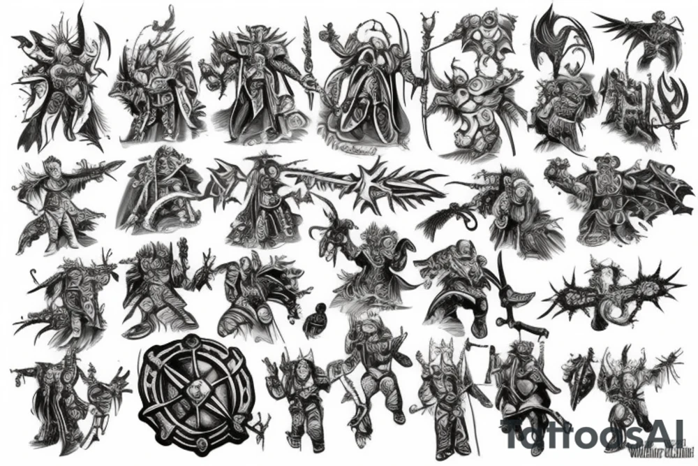 warhammer tattoo idea
