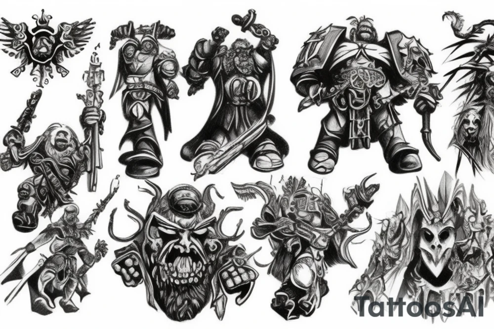 warhammer tattoo idea