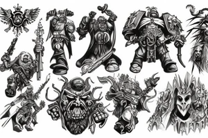 warhammer tattoo idea