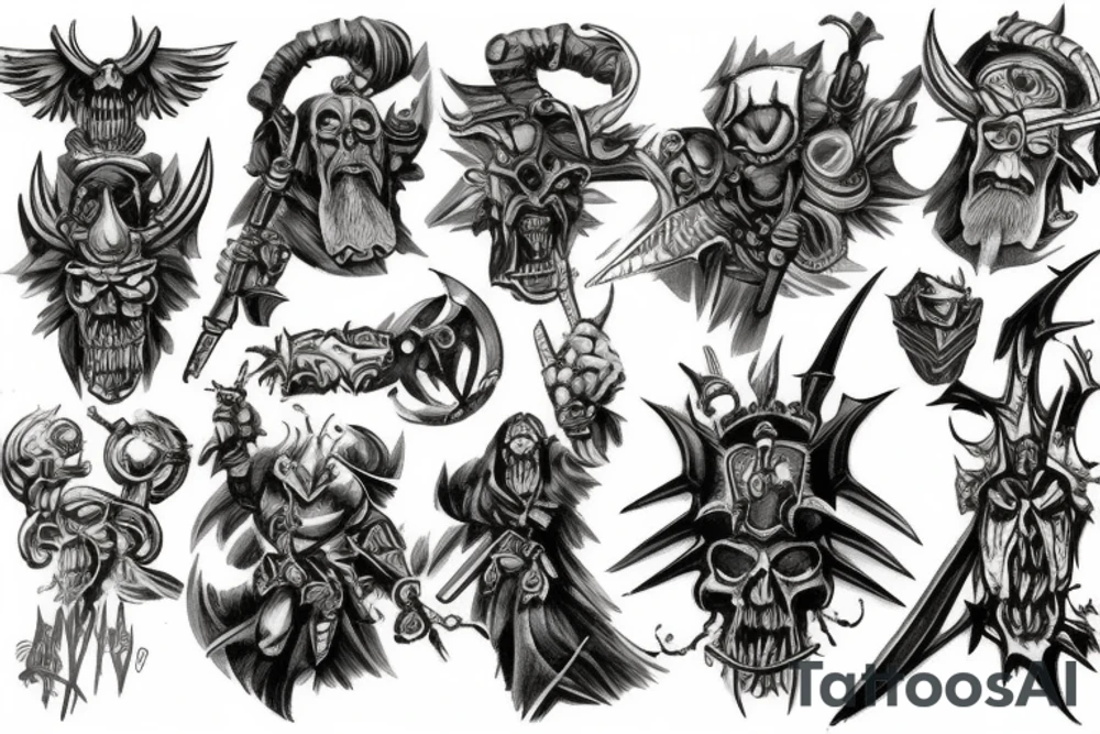 warhammer tattoo idea