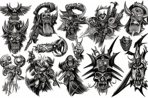 warhammer tattoo idea