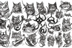 warhammer cat tattoo idea