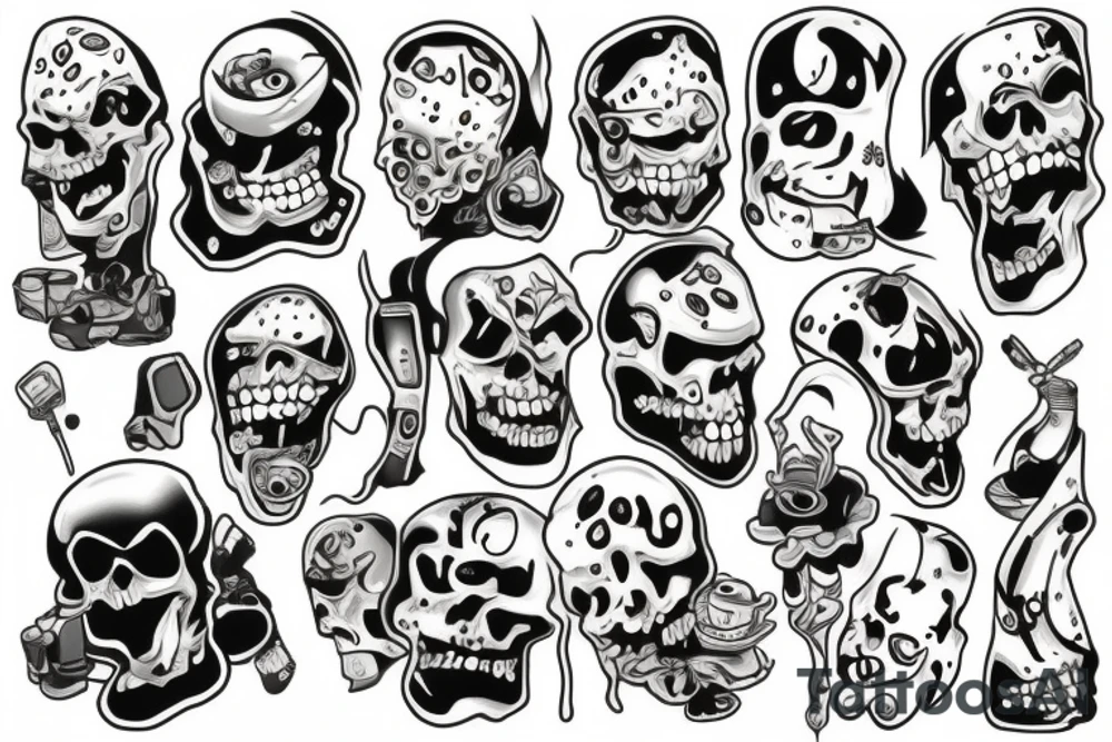 game over tattoo idea