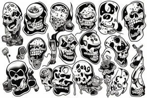 game over tattoo idea
