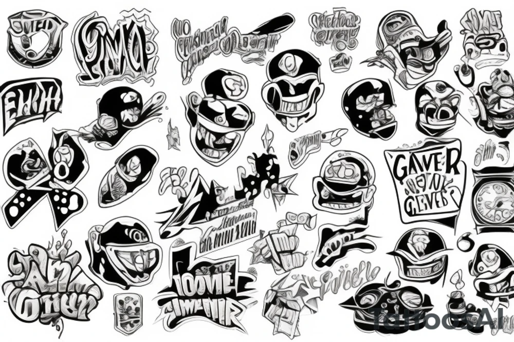 game over tattoo idea