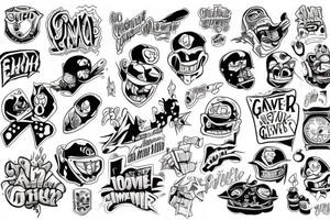 game over tattoo idea