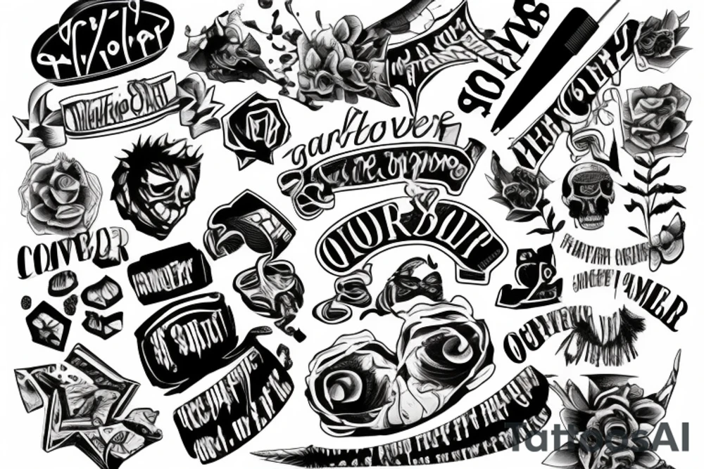 game over tattoo idea