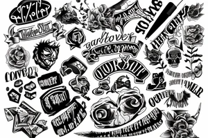 game over tattoo idea