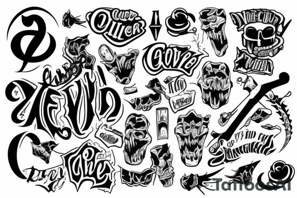 game over tattoo idea