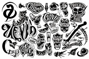 game over tattoo idea