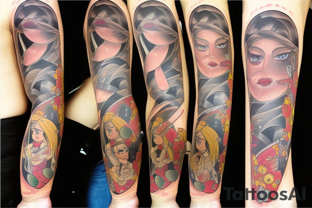 sibling, gemini, twins tattoo idea