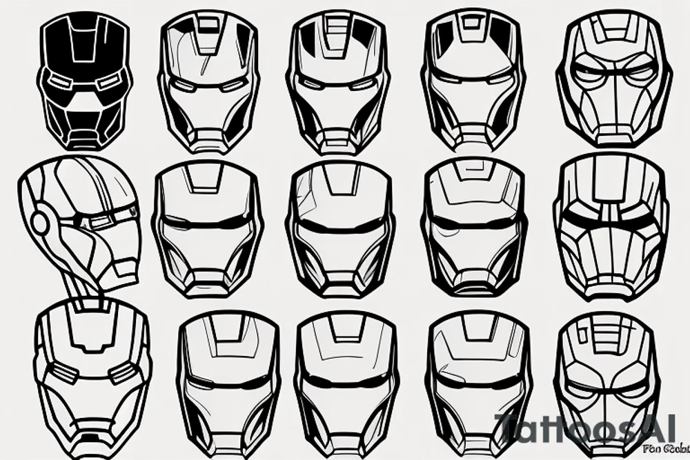 ironman tattoo idea