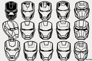 ironman tattoo idea