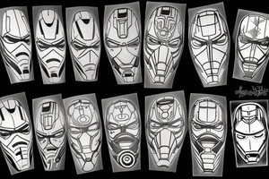 ironman tattoo idea