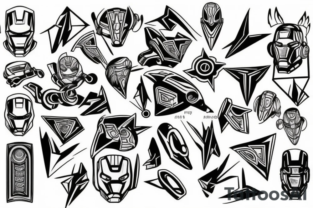 ironman tattoo idea