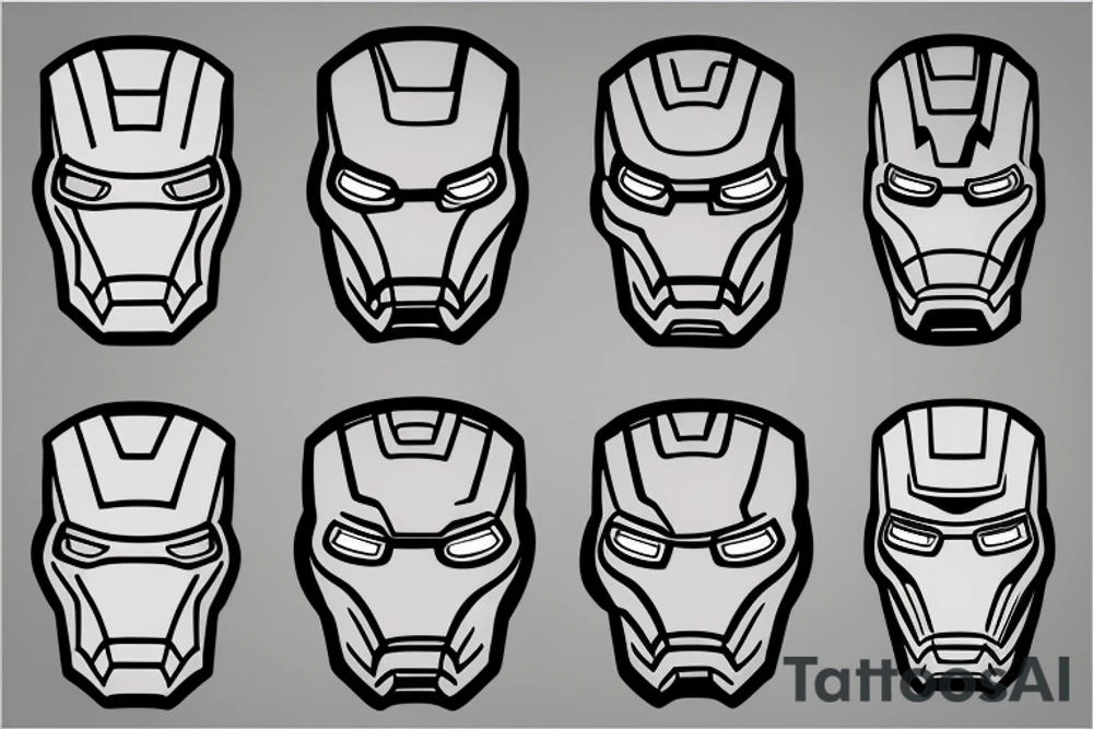 ironman tattoo idea
