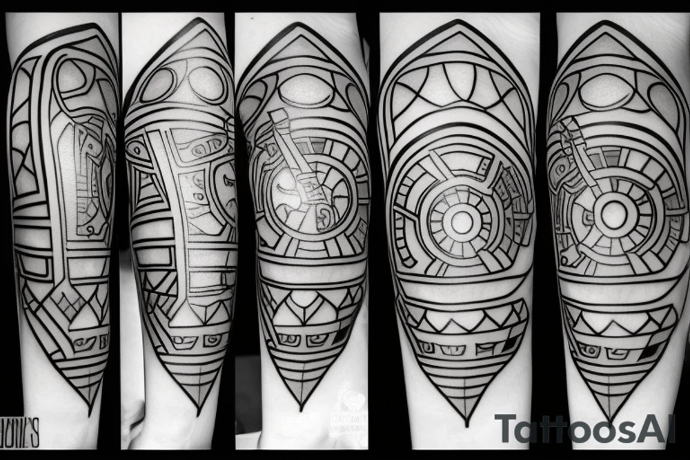 ironman tattoo idea