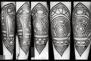 ironman tattoo idea
