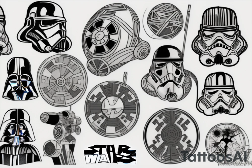 star wars tattoo idea