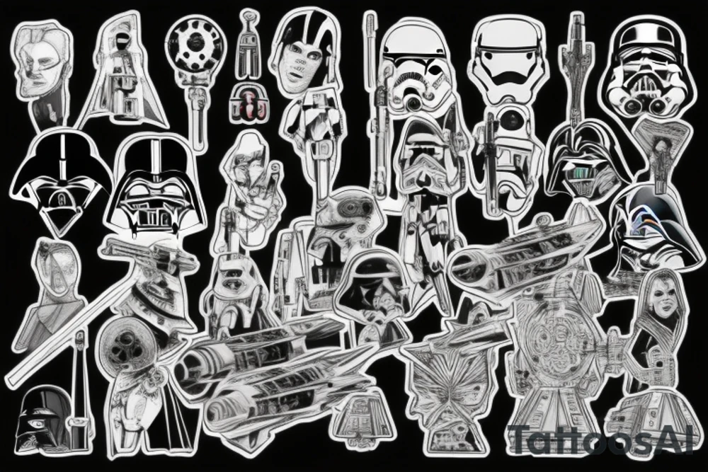 star wars tattoo idea