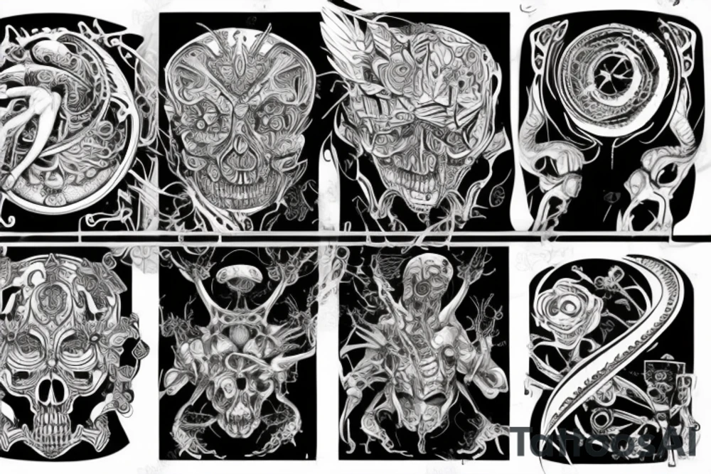 рунический компас tattoo idea