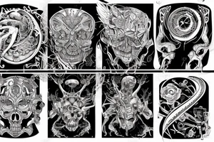 рунический компас tattoo idea