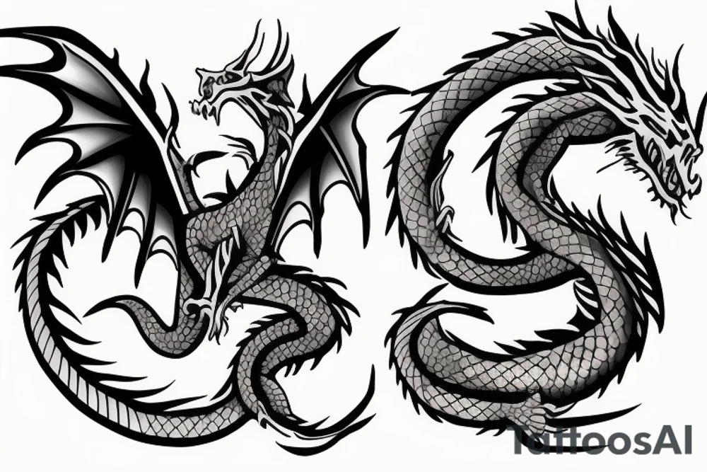 Epic dragon scale for tattoo on arm tattoo idea